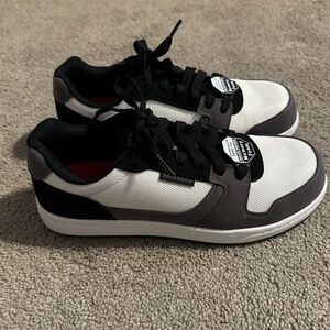 Skechers Work Shoes Mens 7.5 Composite Safety Toe Non Slip Sneakers‎ Memory Foam